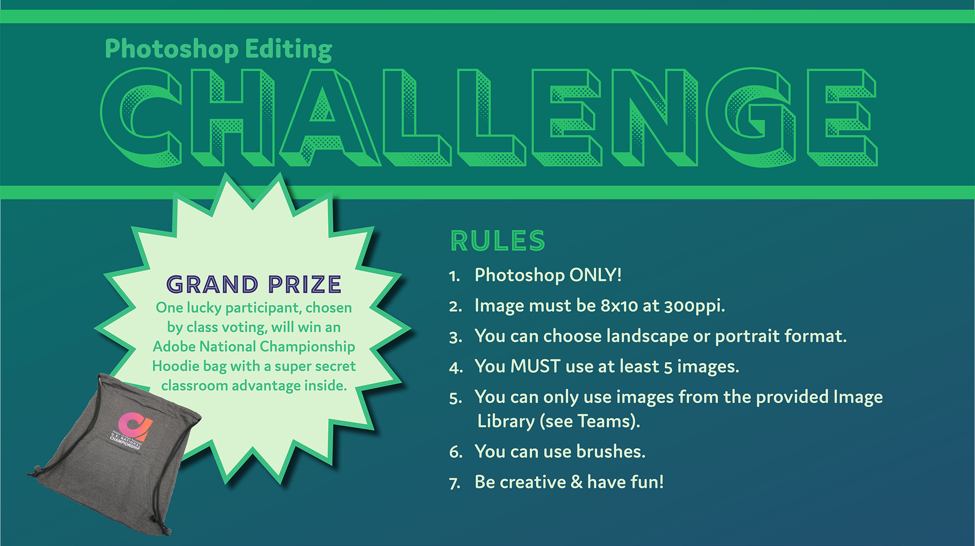 Editing Challenge Design Studio Academy