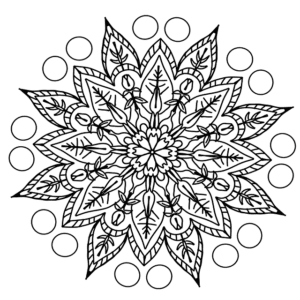 Pencil Pattern Mandala