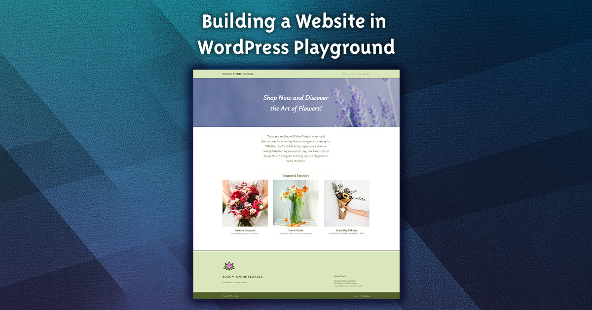 Building a WordPress Website